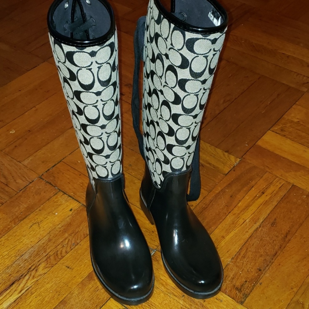 Coach Tristee rain boots